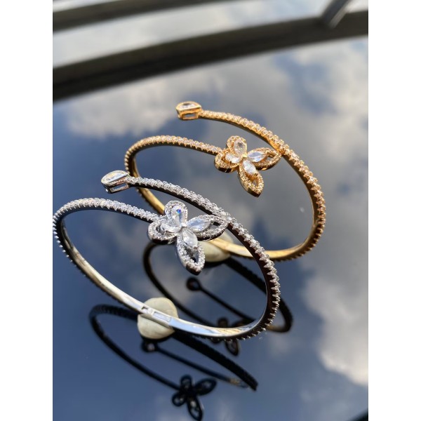 Classic Brand graff New Butterfly Full Diamond Elastic Bracelet Factory Direct Sales with Free Shipping