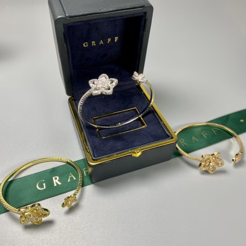 Classic Brand graff New Flower Full Diamond Bracelet Factory Direct Sales with Free Shipping