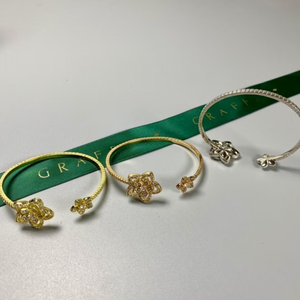 Classic Brand graff New Flower Full Diamond Bracelet Factory Direct Sales with Free Shipping