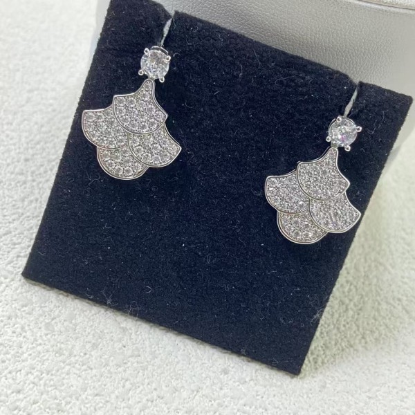 Classic brand graff New high-quality full diamond multi-layer skirt earrings Factory Direct Sales with Free Shipping 