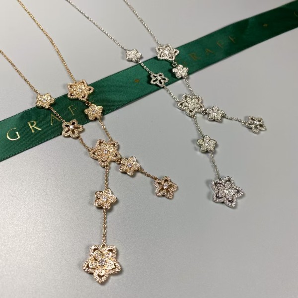 Classic brand graff New high-quality tassel flower necklace factory direct sales free shipping