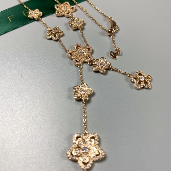 Classic brand graff New high-quality tassel flower necklace factory direct sales free shipping