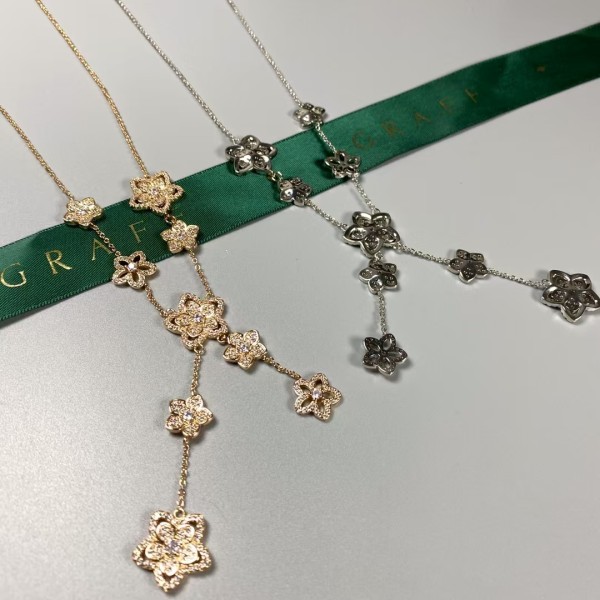 Classic brand graff New high-quality tassel flower necklace factory direct sales free shipping