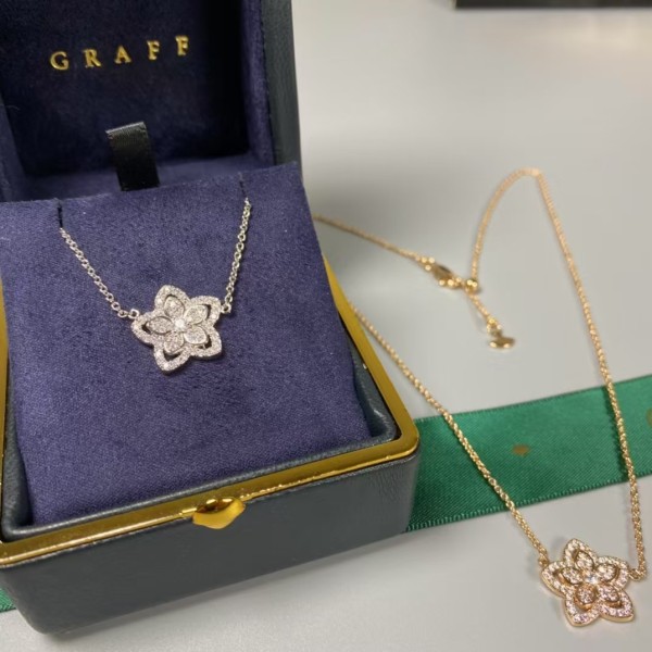Classic brand graff Flower Full Diamond Necklace factory direct sales free shipping