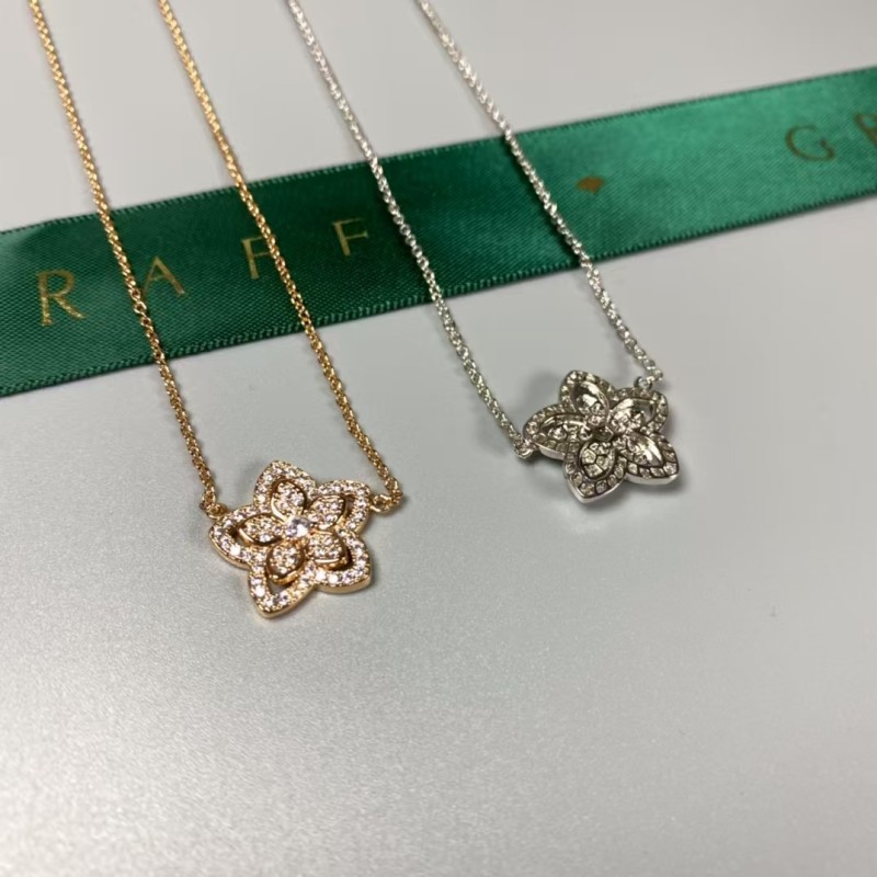 Classic brand graff Flower Full Diamond Necklace factory direct sales free shipping