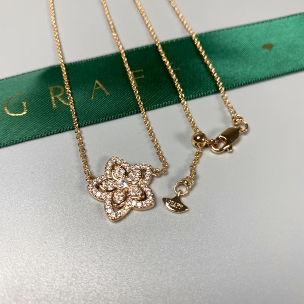 Classic brand graff Flower Full Diamond Necklace factory direct sales free shipping