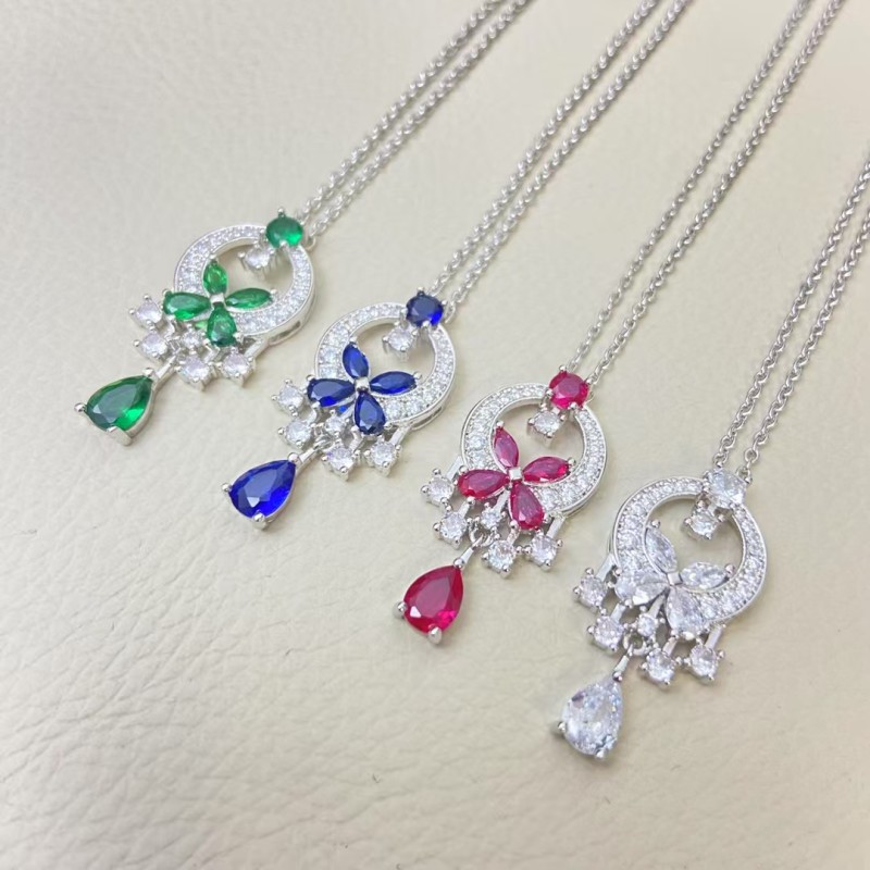 Classic brand graff New Colorful Butterfly Necklace factory direct sales free shipping