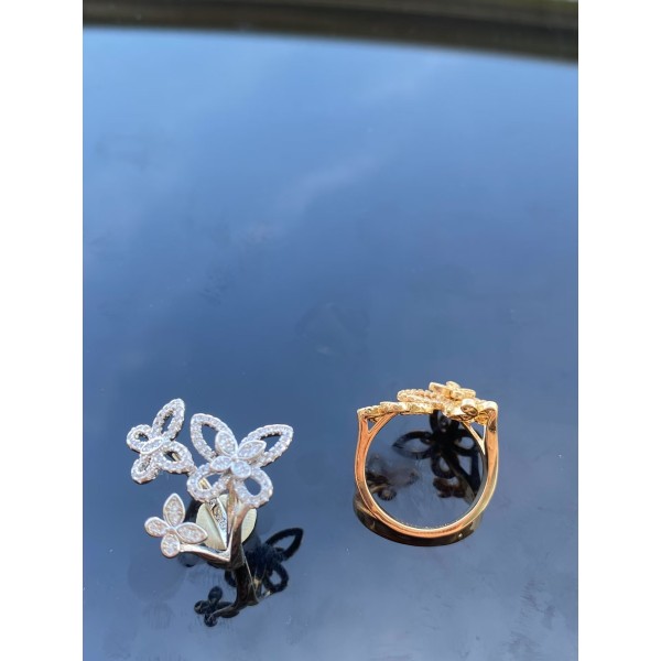 Classic brand graff New high-quality open butterfly ring Factory Direct Sales with Free Shipping 