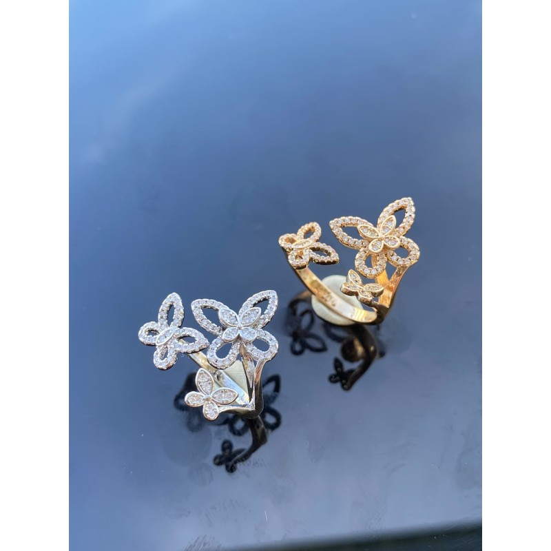 Classic brand graff New high-quality open butterfly ring Factory Direct Sales with Free Shipping