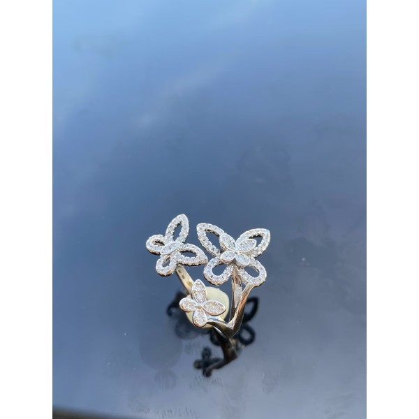 Classic brand graff New high-quality open butterfly ring Factory Direct Sales with Free Shipping