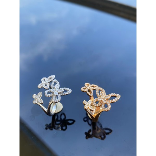 Classic brand graff New high-quality open butterfly ring Factory Direct Sales with Free Shipping