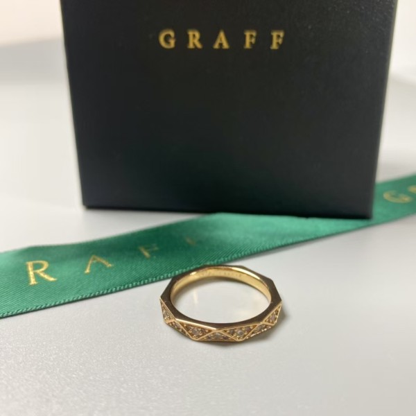 Classic brand graff New high-quality diamond grid ring Factory Direct Sales with Free Shipping