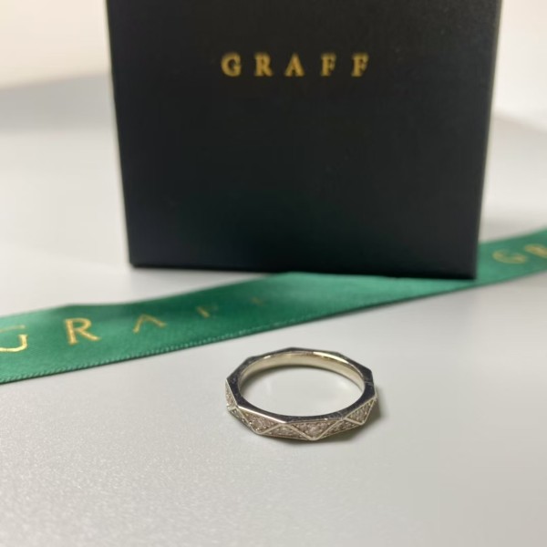 Classic brand graff New high-quality diamond grid ring Factory Direct Sales with Free Shipping